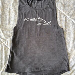 Life by Lexie Gray Barre Tank Top - On Tuesday We Tuck M